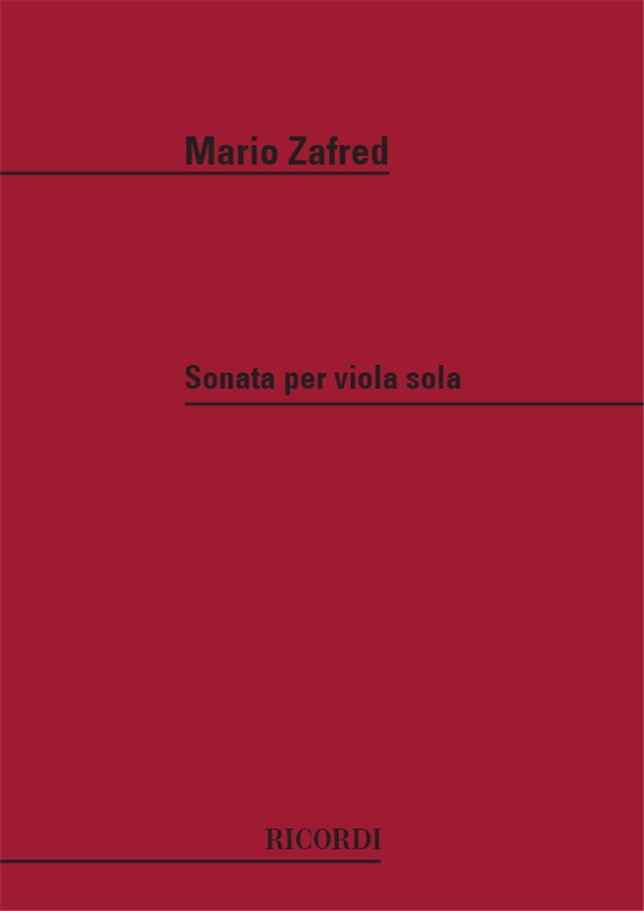 Sonata Per Viola Sola